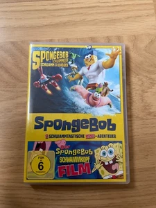 Spongebob Schwammkopf Film DVD + Schwamm aus dem Wasser - Bild 1 von 3