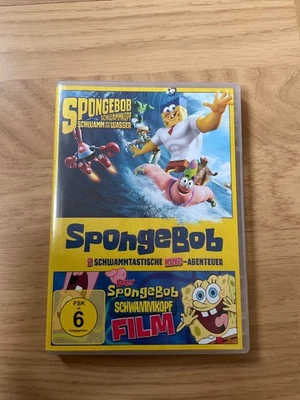 Spongebob Schwammkopf Film DVD + Schwamm aus dem Wasser - Bild 1 von 3