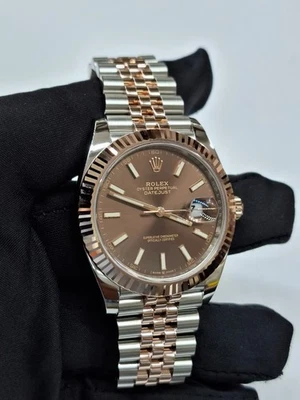 Rolex Datejust 41mm 126331 Pulsera Jublee Acero y Oro Rosa 2021. B17986 Foto 1 de 4