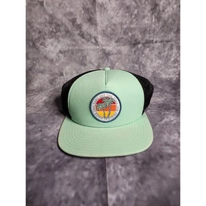 Vans off the wall Snapback Hat Green Teal New - Picture 1 of 7