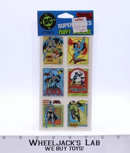 Batman Superman Super Powers Puffy Stickers 1982 DC Comics - Picture 1 of 1