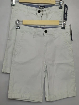 Lote de 2 pantalones cortos chinos Osh Kosh B'Gosh talla 8 para niños nuevos con etiquetas Foto 1 de 4