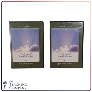 The Great Courses Lives of Great Christians 4-DVD Set No Guidebook - Picture 1 of 3