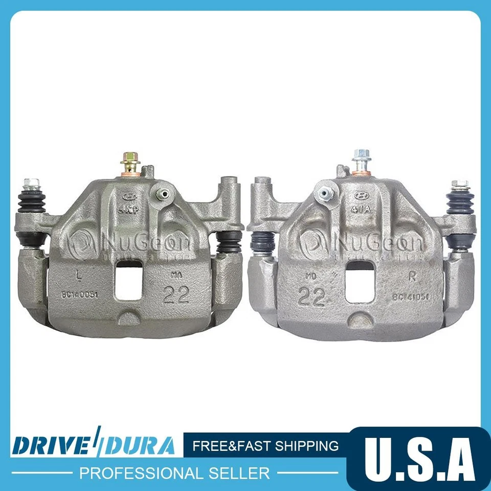 Pinza de freno de disco delantera izquierda derecha para Hyundai Excel 1990-1994 Foto 1 de 4