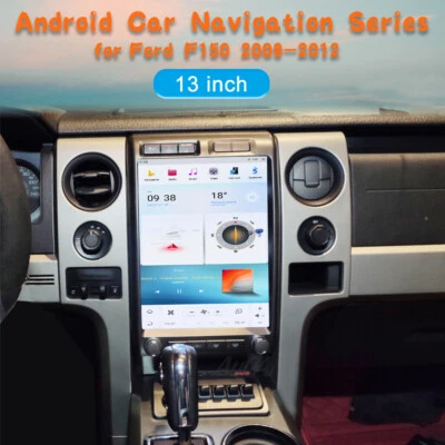 13"Car Stereo for Ford F150 2009-2014 HD Android Radio Carplay BT GPS Phonelink - Image 1 of 4
