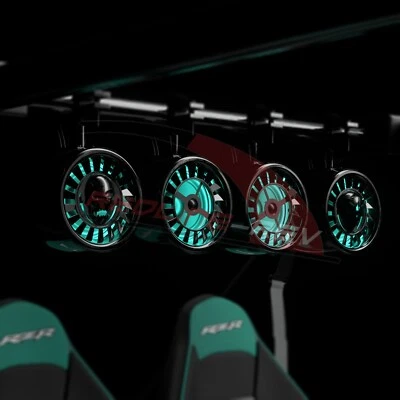 GOHAWK 5" LED Waterproof Bluetooth ATV UTV RZR CanAm Stereo Speaker Audio Radio System