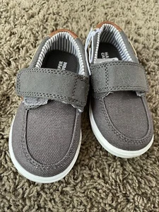 $24.97 NWT Harper Canyon Toddler Boy Easy Fastener Solid Brown Oxford Shoes 6M - Picture 1 of 4