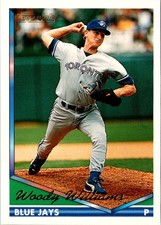 1994 Topps Woody Williams #668 Toronto Blue Jays