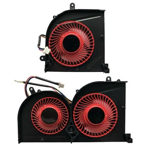 NEW MSI MS-16K2 GS63 GS63VR GS73 GS73VR GS62 GS62VR MS-17B G/CPU Cooling Fan XNM - Afbeelding 1 van 19