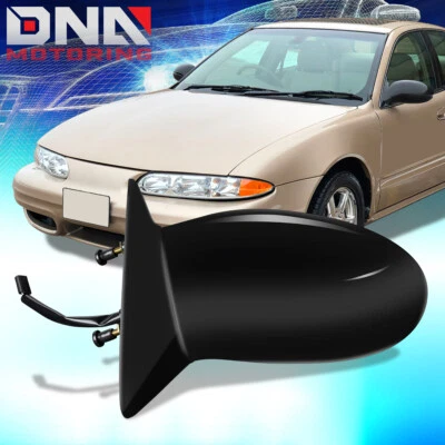 FOR 1999-2003 OLDSMOBILE ALERO OE STYLE POWERED LEFT SIDE DOOR MIRROR 22676405 - Image 1 of 4