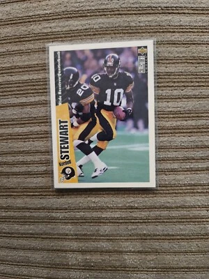 Kordell Stewart 1996 Upper Deck Collectors Choice #161 Pittsburgh Steelers - Image 1 of 2