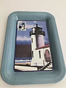 POSTMARK ORIGINALS Vassoio Cambio Faro Testa Ammiragliato Nautico 6,5"Lx4,5"W - Foto 1 di 6