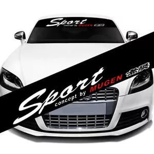 Calcomanía de carreras JDM Sport Concept de Mugen parabrisas delantero trasero pegatina Scorpa - Imagen 1 de 12