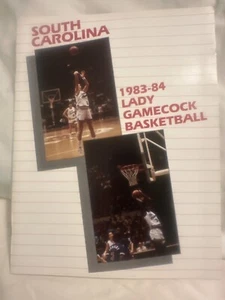 South Carolina Lady Gamecocks 1983-84 Program Media Guide Womens Basketball EUC - Picture 1 of 12