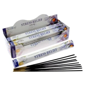 2 x Stamford Hex Aromatherapy 40 Incense Sticks Stress Relief Yoga Meditation - Picture 1 of 3