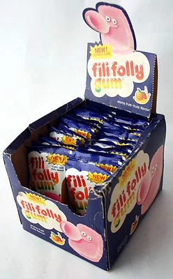 2X RARE VINTAGE 1993 FILI FOLLY BIG BABOL GUM PACKS PERFETTI ITALY NEW SEALED ! - Image 1 of 4