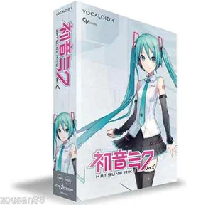 CRYPTON VOCALOID 4 HATSUNE MIKU V4X (incl. ENGLISH) PACKAGE DAW Windows Mac NEW - Picture 1 of 2