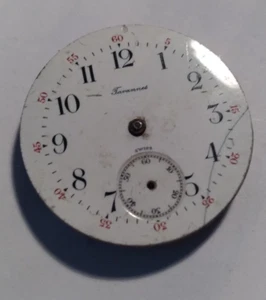 Vintage Tavannes Swiss Pocket Watch Movement 7j B26#6 - Picture 1 of 5