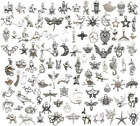 Wholesale 100Pcs Mixed Animal Pendants Charms For Jewellery Making Crafting Tibe