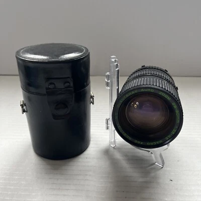 Lente macro Quantaray 28-80 mm zoom automático f3,5-4,5 para montaje Canon FD con estuche Japón Foto 1 de 4