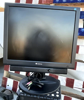GATEWAY  TFT1980PS+ 19"  FLAT PANEL LCD MONITOR + Sound Bar w/Stand - Image 1 of 4