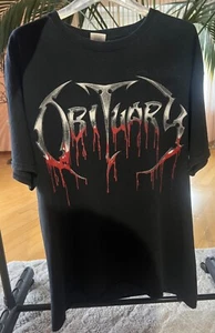 Vintage Obituary T-Shirt Gr. L slow we rot - Bild 1 von 4