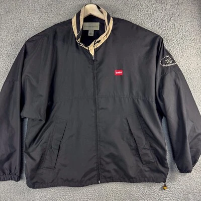 Toro Windbreaker Mens XXL Black Turf Professionals Club Outdoor Jacket Lawncare - Image 1 of 4