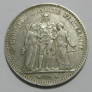 Zaldi2010 - France, 5 Francs of 1877 K. Silver - Picture 1 of 2