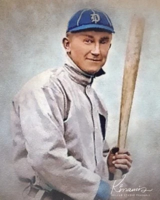 Impresión artística de Ty Cobb ~ Detroit Tigers HOF varios tamaños estilo proceso de aceite Foto 1 de 4