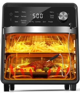 Nuwave Parrilla Enchufable Freidora de Aire Horno Combo con Calentadores de Funda, Car Auténtico - Imagen 1 de 9