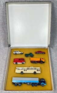 MERCEDES-BENZ VINTAGE WIKING WERBE SET 1:87 GADGET PROMOZIONALE PROMO BOX 1976 - Foto 1 di 9