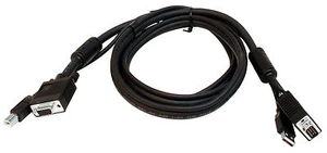[ConnectPRO] SPU-06 - 6 foot VGA/USB 2 in one KVM Cable Ferrite Core  - Picture 1 of 2