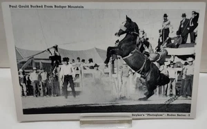 Paul Gould Bucked From Badger Mountain - Stryker's - POST CARD - listing #8419 - Picture 1 of 8