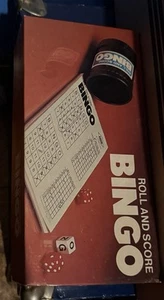 Vintage 1975 Milton Bradley E. S. Lowe Roll And Score Bingo Game #2603 Complete - Picture 1 of 6