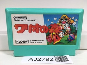 AJ2792 Wario's Woods Mario Nintendo Famicom NES Japan