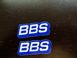 BBS Racing Wheels BLUE WHITE STICKER 2.25"x.75" OEM - Bild 1 von 1