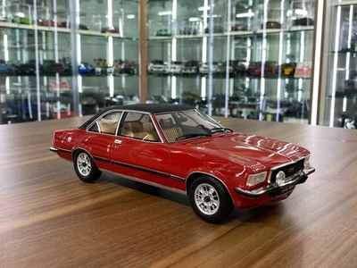 1/18 Resin OTTO Opel Commodore GS/E - Red Miniature Car - Image 1 of 4
