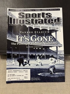 its gone yankee stadium si magazin sport illustriert 2008 new york yankees - Bild 1 von 6