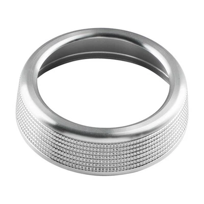 Elegant Silver Knob Cover Ring for BMW 1 7 X 7Button Multimedia Controller - Image 1 of 4