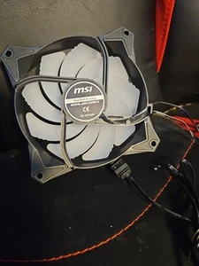 MSI MAG CORELIQUID 240R 360R RGB Desktop Fan 120MM APA1225M12 - Photo 1/4