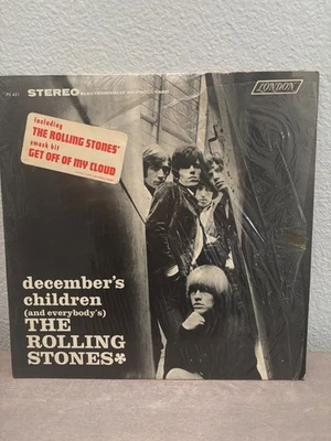 Rolling Stones December's Children US Stereo LP w/Sticker Open In Shrink RARE! - Image 1 of 4