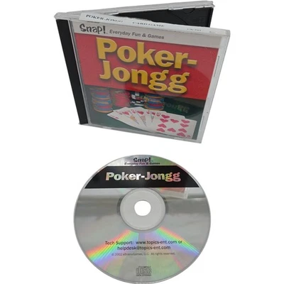 Snap! Poker-Jongg PC CD-ROM 2002 Topics Entertainment Windows 95/98/XP Game - Image 1 of 4