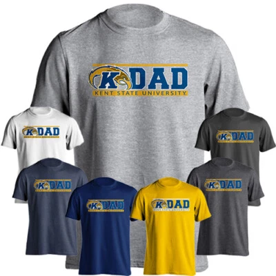 Kent State University Golden Flashes Dad Tee Father Parent Short Sleeve T-Shirt - Image 1 of 2