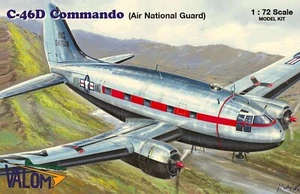VALOM 72154 1/72 C-46 COMMANDO AIR NATIONAL GUARD - Picture 1 of 1
