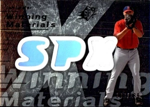 JERSEY USADA JON LESTER 2008 SPx MATERIALES GANADORES DE PLATA JUEGO #199 - Imagen 1 de 1