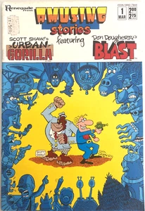 AMUSING STORIES. NUMBER 1. RENEGADE PRESS. MARCH 1986. FN. 6.0. - Picture 1 of 7