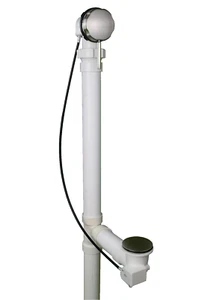 NuWhirl Brushed Nickel Cable Drain Assembly DC200-62 - Picture 1 of 3