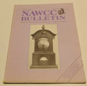 NAWCC Bulletin #243 August 1986 Watch Collecting, Korean Clock Industry, Stars - Picture 1 of 1