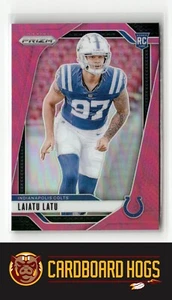 2024 Prizm #366 Laiatu Latu Indianapolis Colts Pink Prizm SP,RC Rookie - Picture 1 of 2