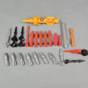 Lot of 1980s GI Joe ARAH Vehicle Plane Jet Boat Missiles Accessories Weapons - Picture 1 of 2